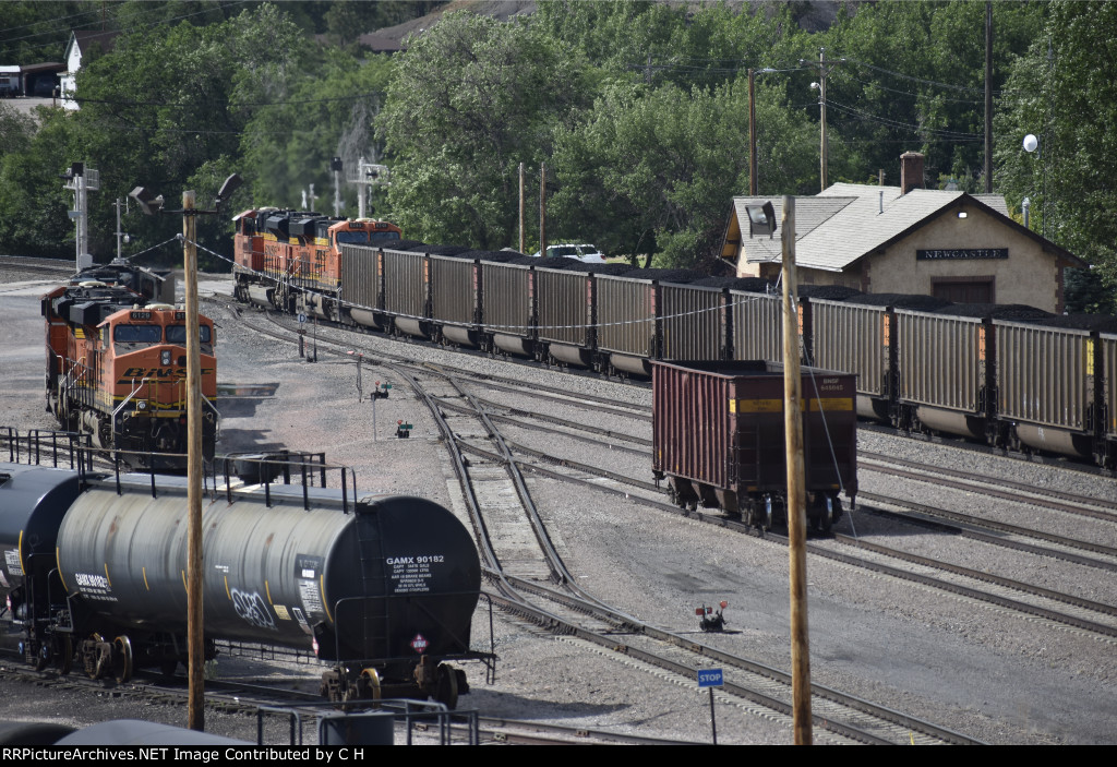 BNSF 6245/8415/6129